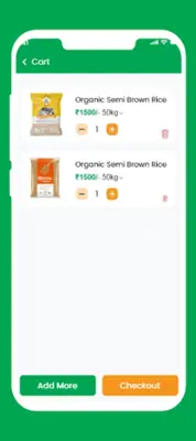 E-rice rice, grocery delivery android App screenshot 0