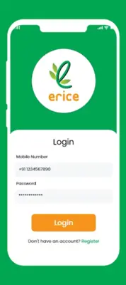 E-rice rice, grocery delivery android App screenshot 1