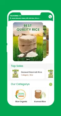 E-rice rice, grocery delivery android App screenshot 7